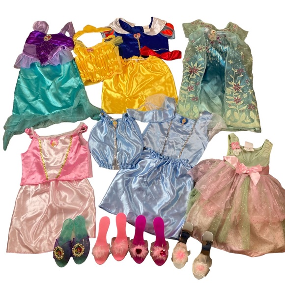 Disney Other - Big Lot - Disney Princess Dress-Up Mix and Match - 4-6X